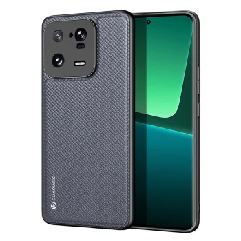 Чехол для Xiaomi 13 Pro Dux Ducis Fino с нейлоновой отделкой, серый
