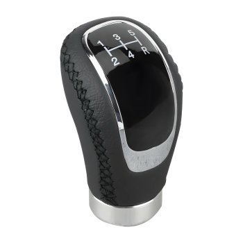 Universal Gear Shift Knob for 5 and 6 Speed Manual Cars, Black