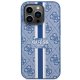 Guess iPhone 14 Pro Case 4G Printed Stripes MagSafe, Blue
