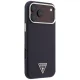 Guess Kevlar Triangle Logo MagSafe vāciņš priekš iPhone 17 Pro Max / 18 Pro Max, bordo