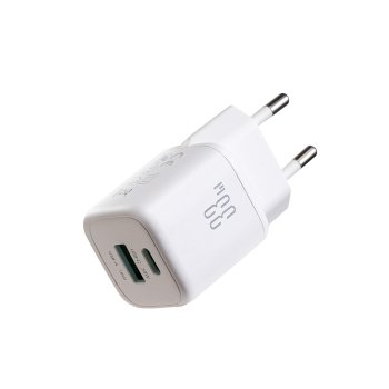 USB Wall Charger Joyroom JR-TG7 33W Dual Port White
