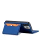 Magnet Card Case for iPhone 14 Pro Max Wallet Flip Cover, Blue