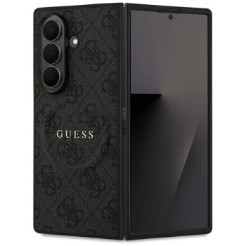 Guess 4G Classic MagSafe vāciņš Samsung Galaxy Z Fold7, Melns