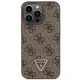 Чехол Guess для iPhone 13 / 13 Pro Crossbody 4G Metal Logo, коричневый