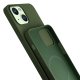3mk Hardy Silicone MagCase iPhone 15 Plus vāciņš, zaļš