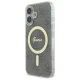 Guess IML 4G MagSafe vāciņš iPhone 16 Plus, brūns