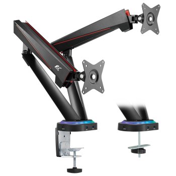 Настольное крепление для 2 мониторов NanoRS RS887 17-32" (до 16 кг)