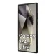 DKNY Samsung Galaxy S24 Ultra vāciņš Leather Checkered Mono MagSafe, melns