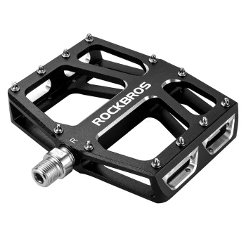 Rockbros K399-BK velosipēdu pedāļi ar platu platformu, melni