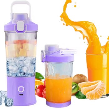 Smoothie blender portable USB cordless ice shredder