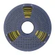 3D-нить Sunlu PLA+ Silk Dual Color, черно-золотой