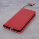 Samsung Galaxy A16 4G / 5G ( SM-A166 / SM-A165 ) Genuine Leather Wallet Phone Cover, Red | Telefona Vāciņš Maciņš...
