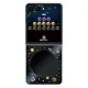 Samsung Flipsuit vāciņš Samsung Galaxy Z Flip 8 ar LED karti, melns