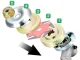 Mounting Washers and Nut for Brushcutter, M10