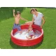 Надувной детский бассейн Bestway Splash N Smile 122 x 25 см, красный