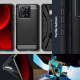 Xiaomi 13T / 13T Pro Spigen Rugged Armor Case Cover, Black | Чехол Кейс Бампер Обложка для...