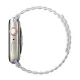 UNIQ pasek Revix Apple Watch Series 4/5/6/7/8/SE/SE2 38/40/41mm. Reversible Magnetic lilak-lilac-white