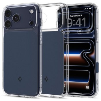 Spigen Thin Fit MagSafe vāciņš iPhone 17 Pro – caurspīdīgi tumši zils | Phone Case Cover