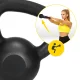 4FIZJO Cast Iron Kettlebell 8 kg, Black