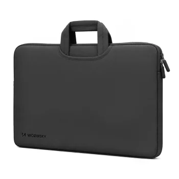 Сумка для ноутбука Wozinsky WNT-17B 17.3" со скрытой ручкой, черная