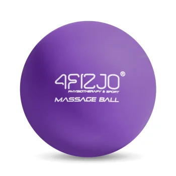 4Fizjo Lacrosse Massage Ball Masāžas bumbiņa, 6.25 cm, Violeta