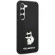 Karl Lagerfeld Samsung Galaxy S24 Plus Case Silicone NFT Choupette, Black