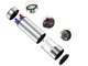 Electric Salt and Pepper Grinder with LED Light, Silver