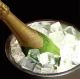 Ведёрко, ёмкость, контейнер для льда с щипцами и ложкой, 1.3L /...