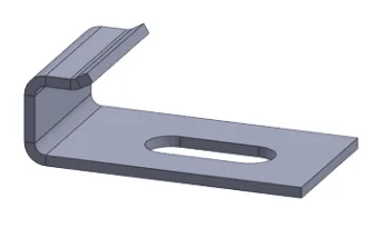 Start/End Mounting Clip for InoWood Decking Boards