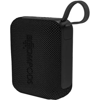Boompods Beachboom Mini Portable Speaker, Black