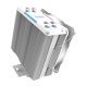 Кулер для процессора Darkflash Z4 PRO MIST White ARGB 200W
