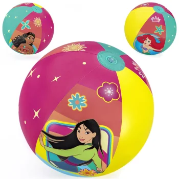 Piepūšamā pludmales bumba Bestway Disney Princess 91042, 51 cm