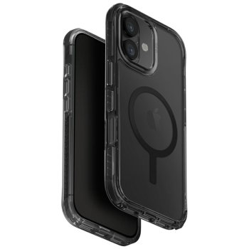 Uniq iPhone 17 Case Combat Magclick Charging, Black