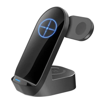 Bezvadu lādētājs 3in1 Budi, 15 W | Wireless charger 15W