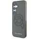 Karl Lagerfeld Rhinestones Karl Head Logo vāciņš Samsung Galaxy S25, Melns