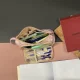 Школьный пенал Maaleo с двумя отделениями, розовый