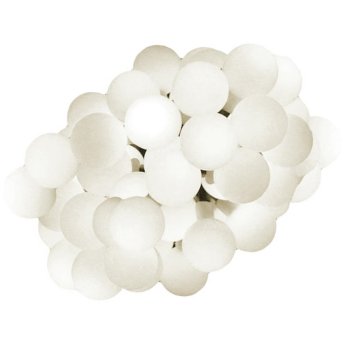 Садовая гирлянда 10 м со 100 LED лампочками, белая