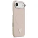 Чехол Guess Triangle Logo MagSafe для iPhone Air, Розовый