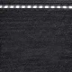 Dekoratīvais aizsargsietu rullis COIMBRA DARK 1.50 x 5 m, antracīts