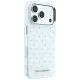 Karl Lagerfeld IML Rhinestones Allover vāciņš iPhone 17 / 18 Pro Max, balts