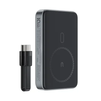 Внешний аккумулятор Acefast M10 Magnetic 10000mAh 30W PD, черный
