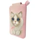 Магнитный кошелек Nimmy New Big-Eye Cute Pets 2.0 Cat с подставкой, Розовый