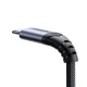 Joyroom SY-C01 USB-C uz 3.5mm un USB-C DAC adapteris 60W, Melns