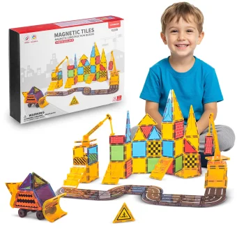 Attīstošais magnētiskais konstruktors Ricokids RK-780, 90 detaļas