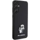 Karl Lagerfeld Samsung Galaxy S24 Plus vāciņš Saffiano KC Pin, melns