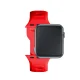 3mk Silicone Watch Strap for Apple Watch 42 / 44 / 45 / 49 mm, Red