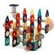 Магнитный конструктор Ricokids RK-765 с горкой, 110 деталей