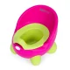 Детский горшок Ecotoys PP112 RED со съемной чашей, розово-зеленый