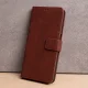 Atverams vāciņš Smart Velvet priekš Xiaomi Redmi 15 4G / 5G EU, brūns