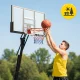 Brīvstāvošs regulējams basketbola grozs CHAMP FALCON
